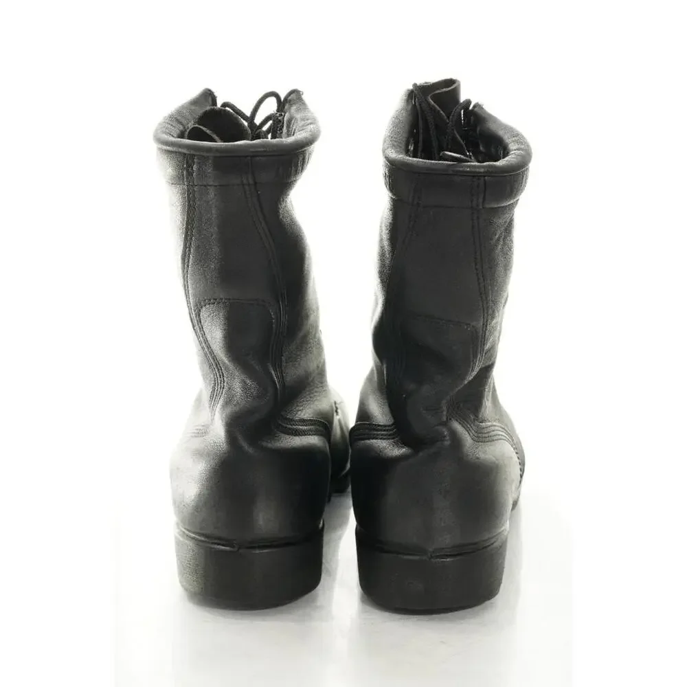 Vintage VTG Military Combat Boots 90s Y2K Black Leather Men's Sz 10.5R
